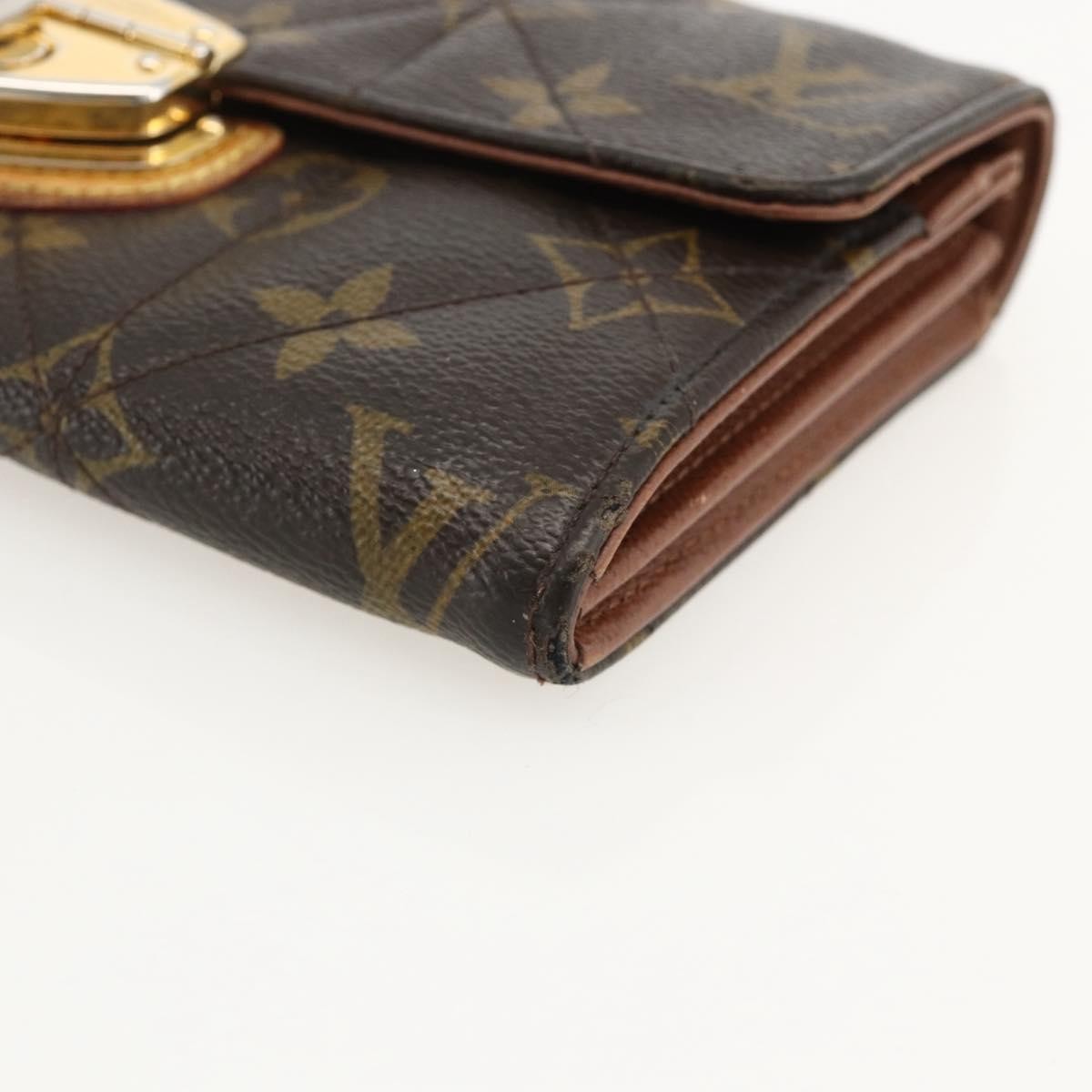 Louis Vuitton LOUIS VUITTON Monogram Etoile Portefeiulle Sarah Long Wallet M66556 Authentic 153672 Bag