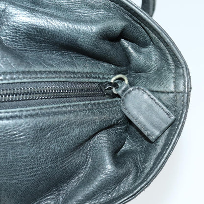 Prada PRADA Tote Bag Leather Black Authentic 165044