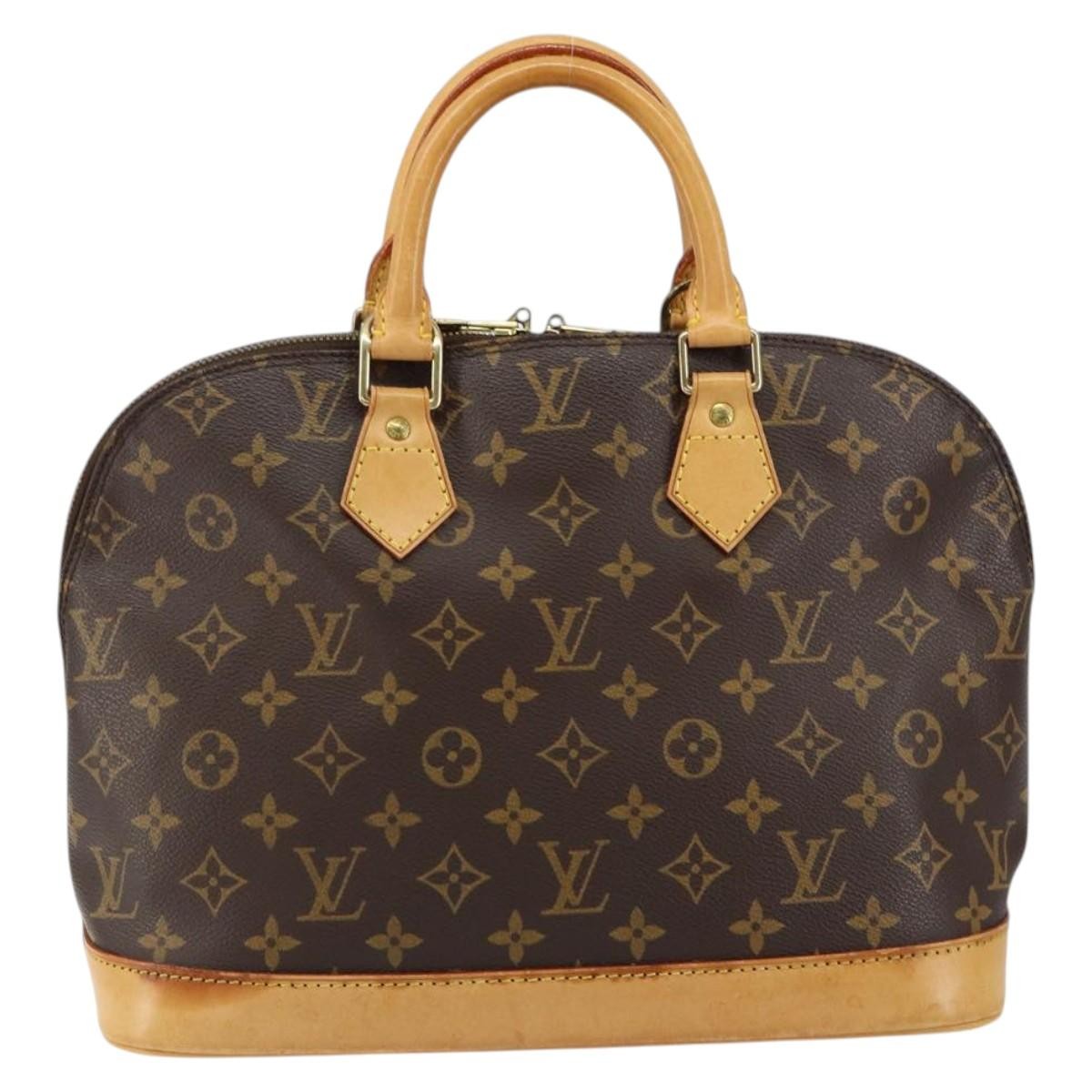 Louis Vuitton LOUIS VUITTON Monogram Alma Hand Bag M51130 LV Authentic 149986