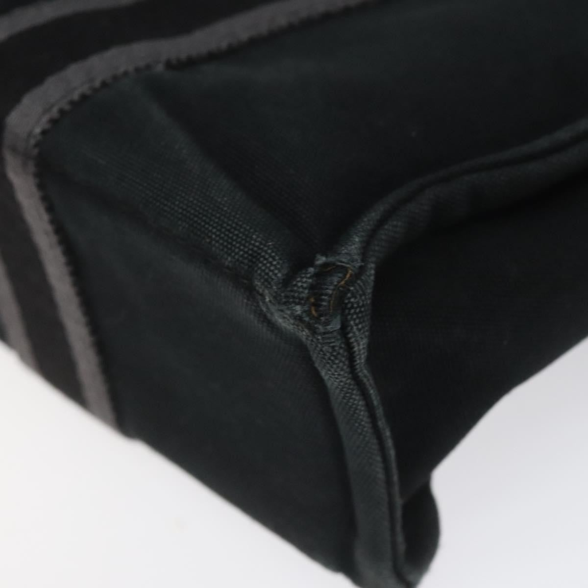 Hermès Hermès HERMES Fourre Tout PM Hand Bag Canvas Black Authentic ti2733