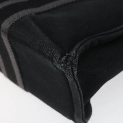 Hermès Hermès HERMES Fourre Tout PM Hand Bag Canvas Black Authentic ti2733