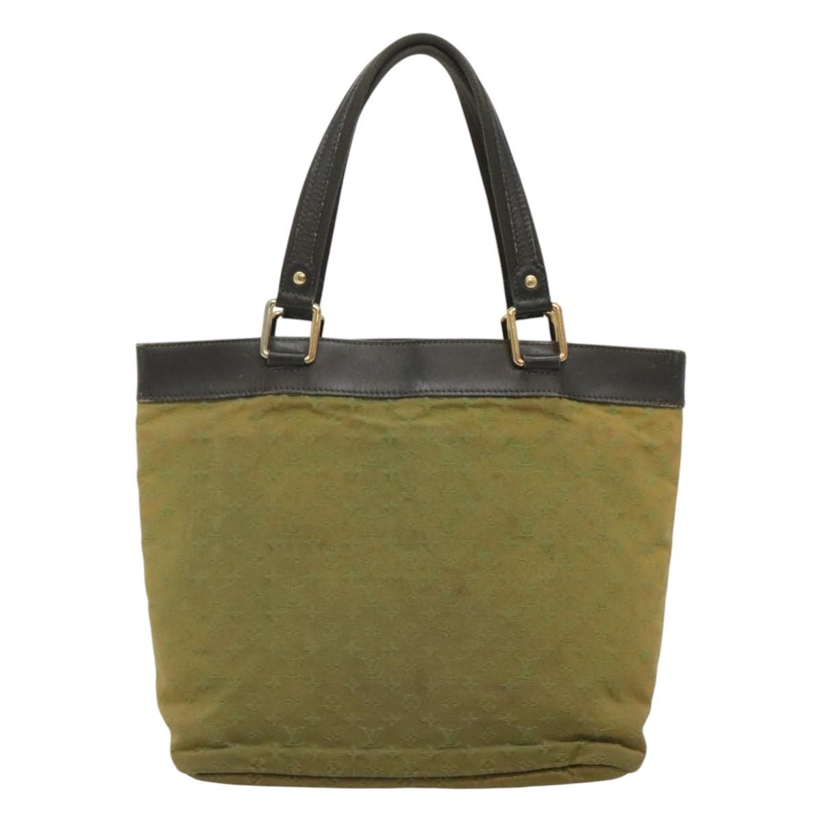 Louis Vuitton LOUIS VUITTON Monogram Mini Lucille GM Tote Bag TST Khaki M92681 LV Authentic th5875