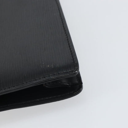 Louis Vuitton LOUIS VUITTON Epi Serie Dragonne Clutch Bag Black Noir M52612 LV Authentic BA9336