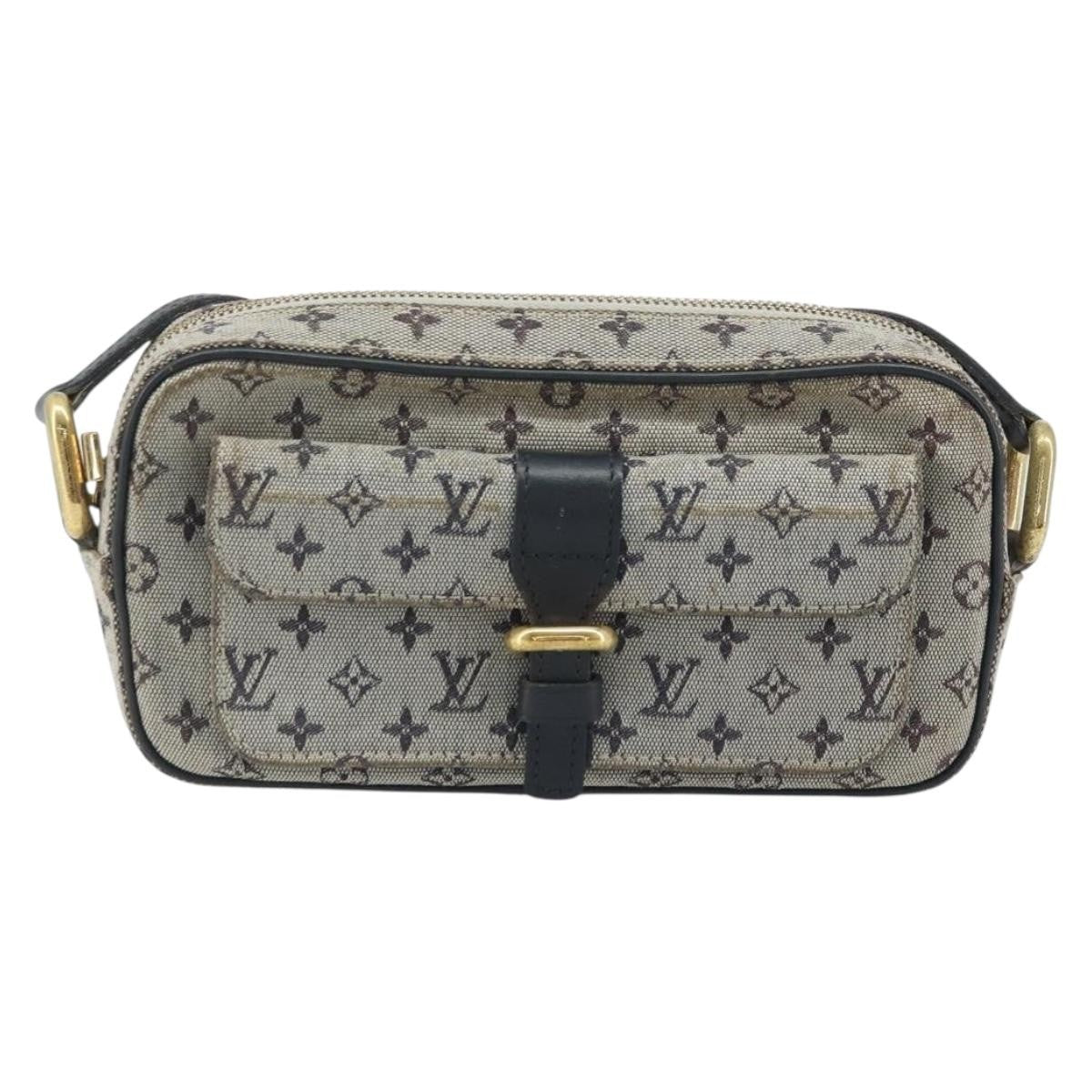 Louis Vuitton LOUIS VUITTON Monogram Mini Juliet MM Shoulder Bag Blue M92004 LV Authentic ka3531