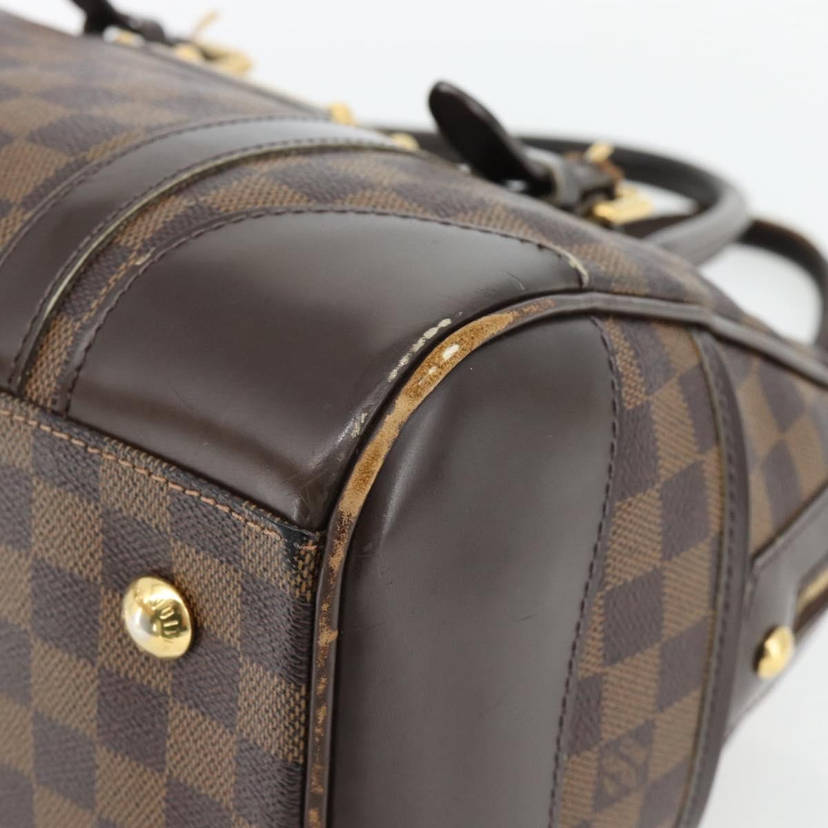 Louis Vuitton LOUIS VUITTON Damier Ebene Berkeley Hand Bag N52000 LV Authentic 180651