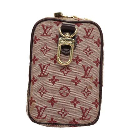 Louis Vuitton LOUIS VUITTON Monogram Mini Usu Digital Pouch Red M60001 LV Authentic 103494 Bag