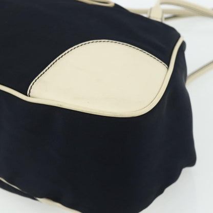 Gucci GUCCI Tote Bag Canvas Gold Navy 169949 Authentic bs34912