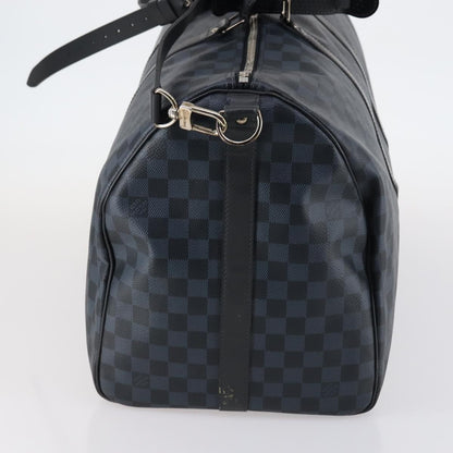 Louis Vuitton LOUIS VUITTON Damier Cobalt Keepall Bandouliere 55 Boston Bag N41356 Authentic 140505