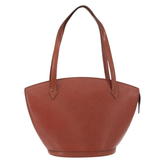 Louis Vuitton LOUIS VUITTON Epi Saint Jacques Shopping Bag Brown M52263 LV Authentic BA8091