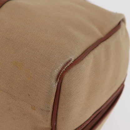 Saint Laurent SAINT LAURENT Boston Bag Canvas Brown Authentic BA12896
