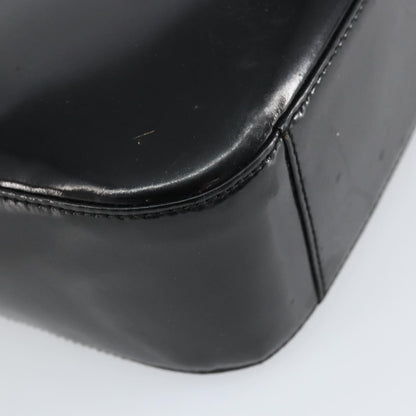 Gucci GUCCI Shoulder Bag Enamel Black 000 0506 Authentic ep12258