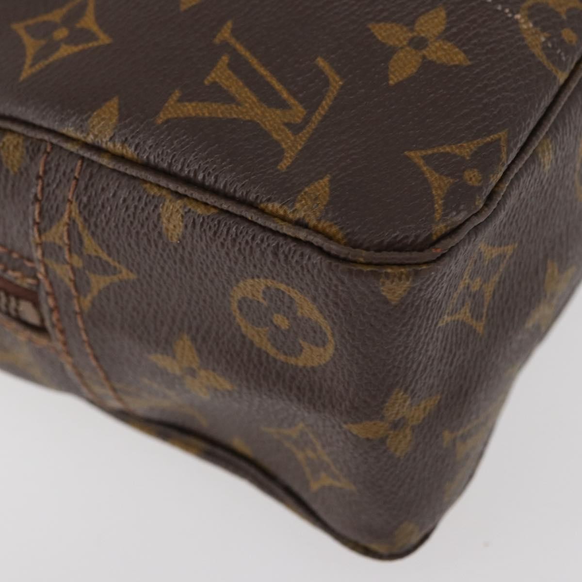 Louis Vuitton LOUIS VUITTON Monogram Trousse Toilette 28 Clutch Bag M47522 LV Authentic YKZ381