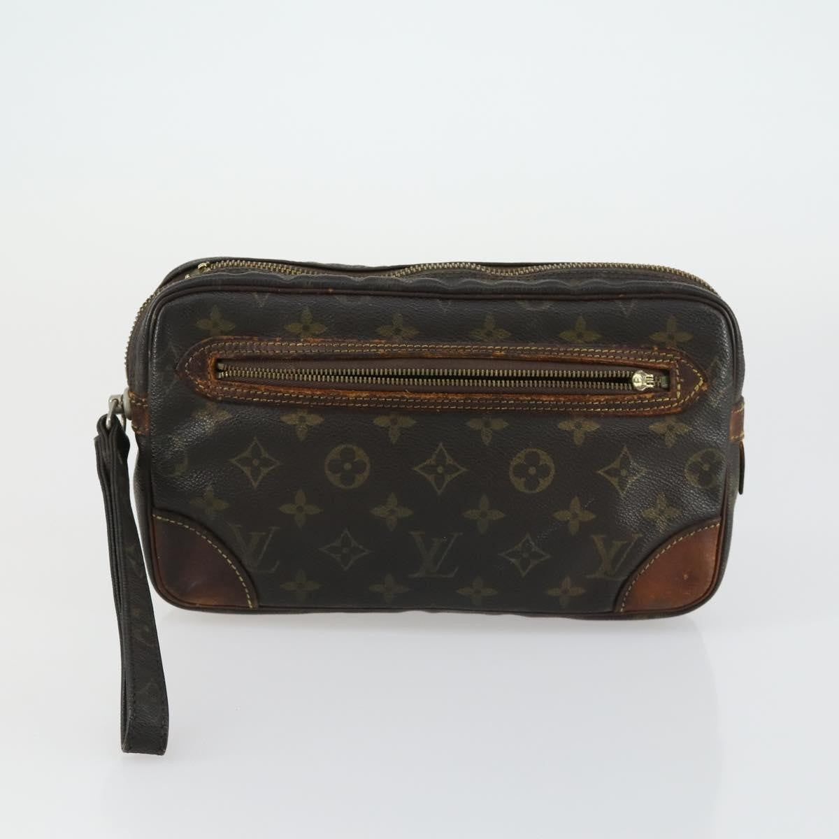 Louis Vuitton LOUIS VUITTON Monogram Clutch Bag 4 Set LV Authentic 158548
