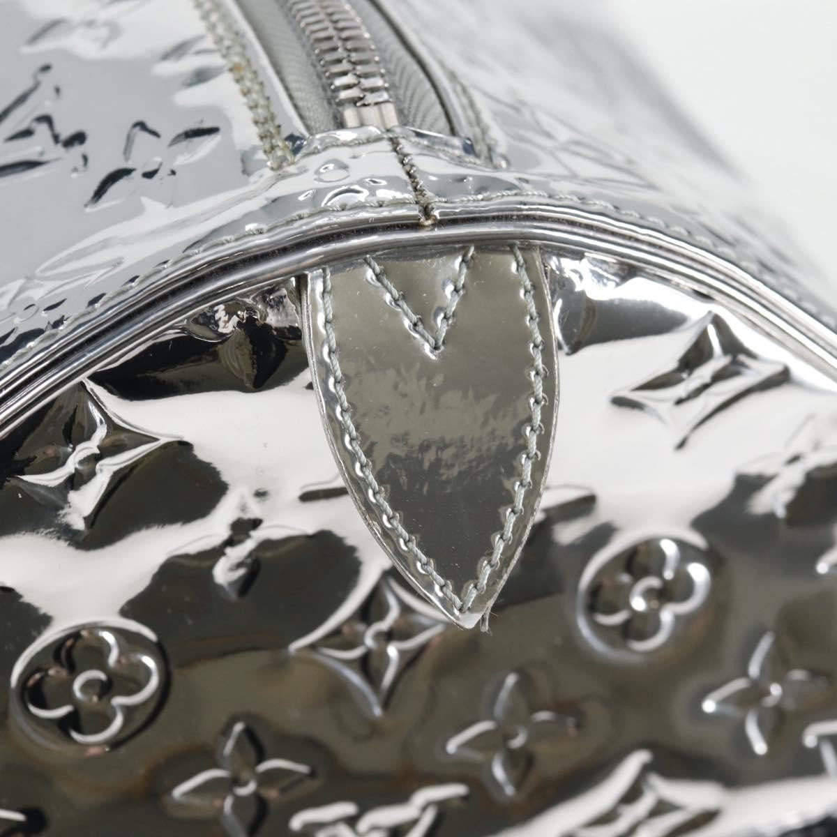 Louis Vuitton LOUIS VUITTON Monogram Miroir Keepall 55 Bag Silver Argent M95275 Authentic yk18156SM