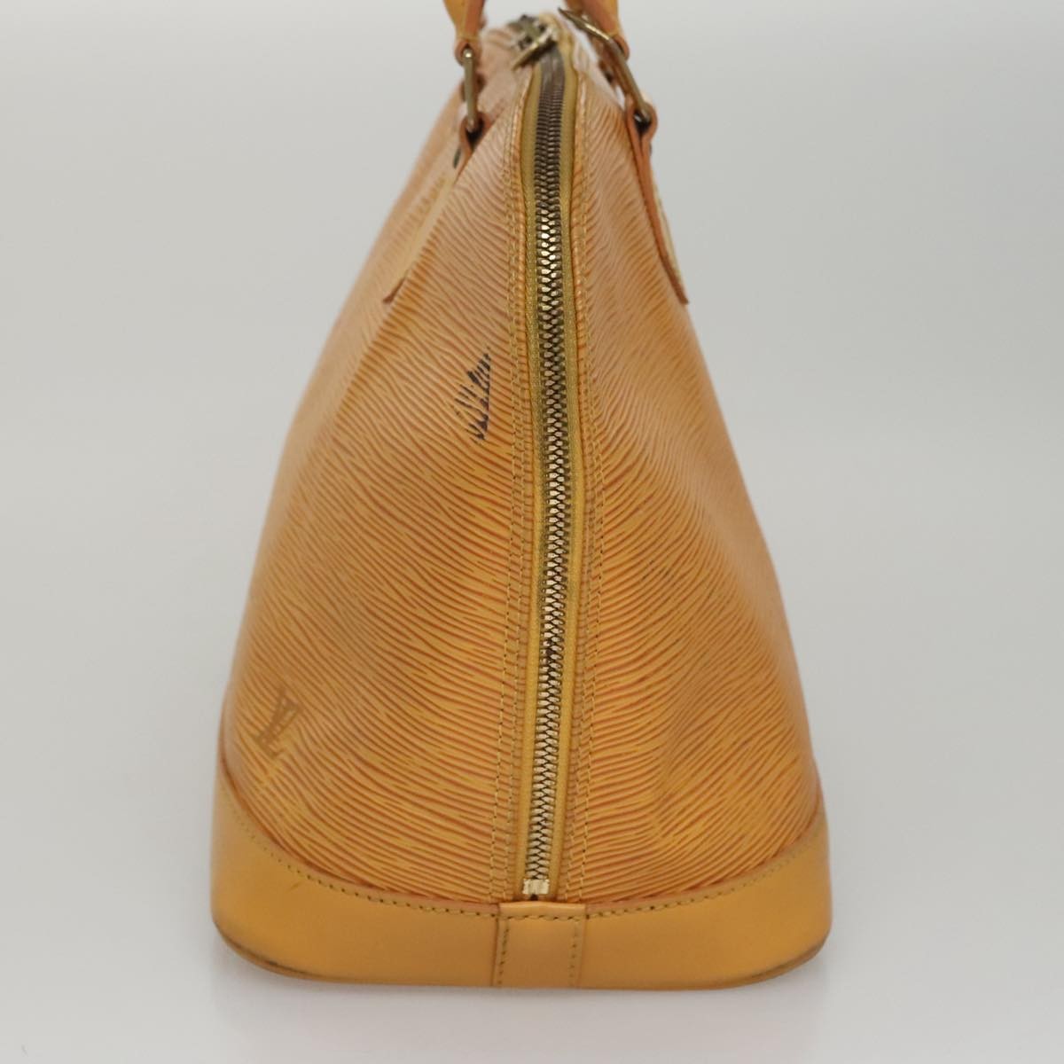 Louis Vuitton LOUIS VUITTON Epi Alma Hand Bag Yellow M52149 LV Authentic 107462