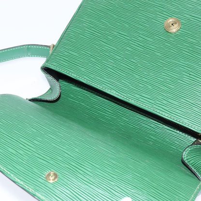 Louis Vuitton LOUIS VUITTON Epi Saint Cloud GM Shoulder Bag Green M52194 LV Authentic 147758