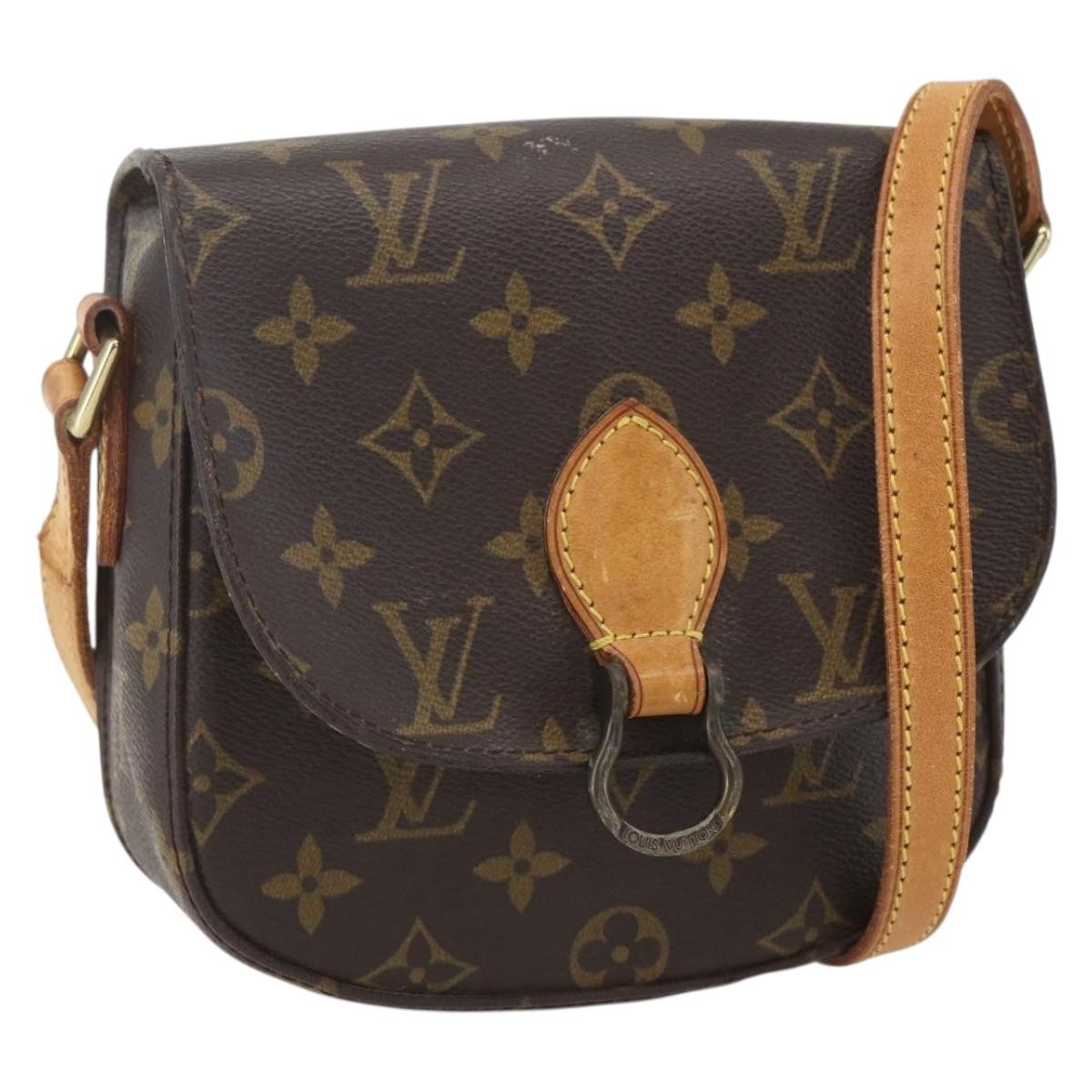 Louis Vuitton LOUIS VUITTON Monogram Saint Cloud PM Shoulder Bag M51244 LV Authentic 159544