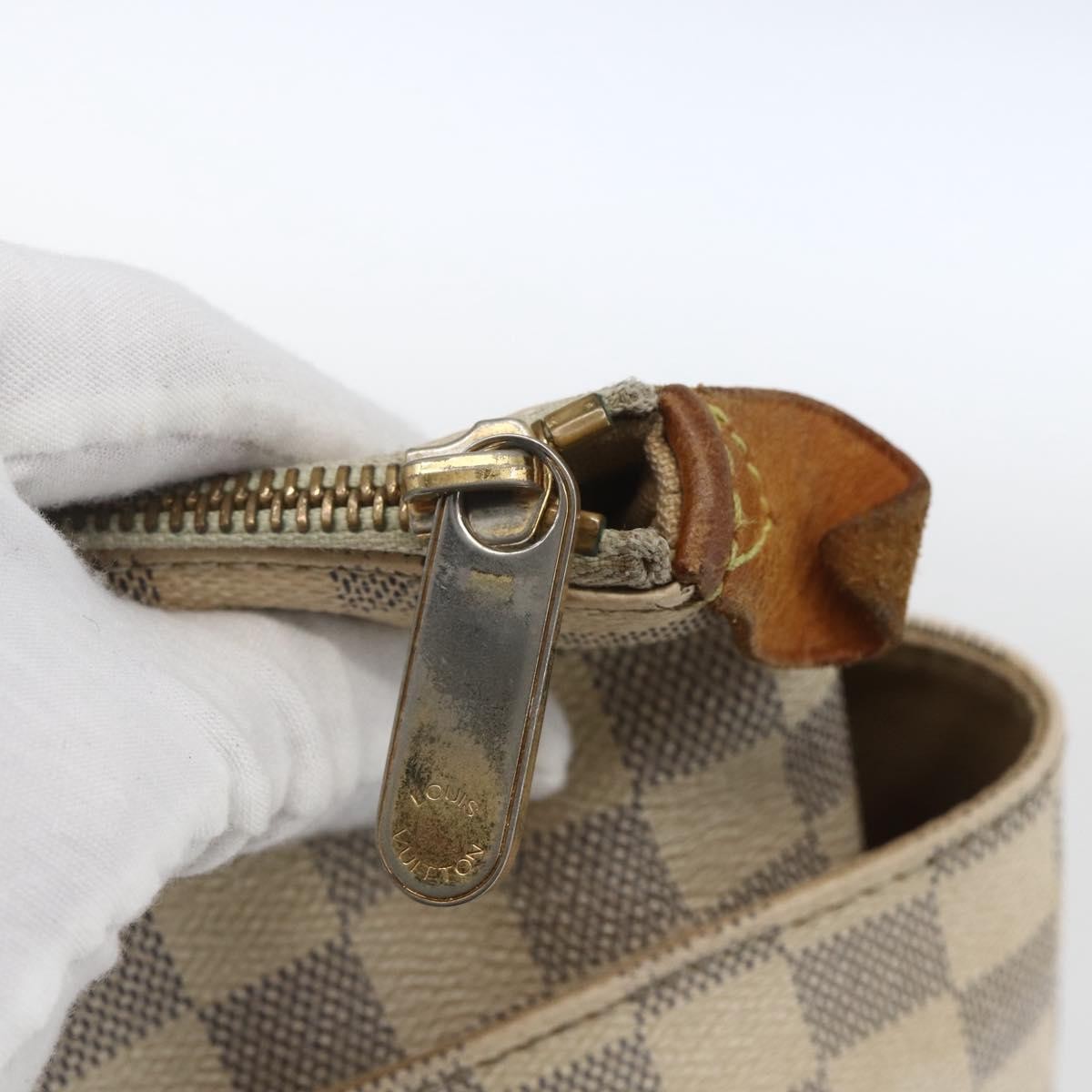 Louis Vuitton LOUIS VUITTON Damier Azur Totally PM Tote Bag N41280 LV Authentic 164898