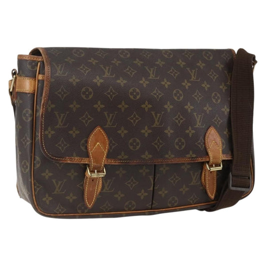 Louis Vuitton LOUIS VUITTON Monogram Gibeciere GM Shoulder Bag M42246 LV Authentic ka2622