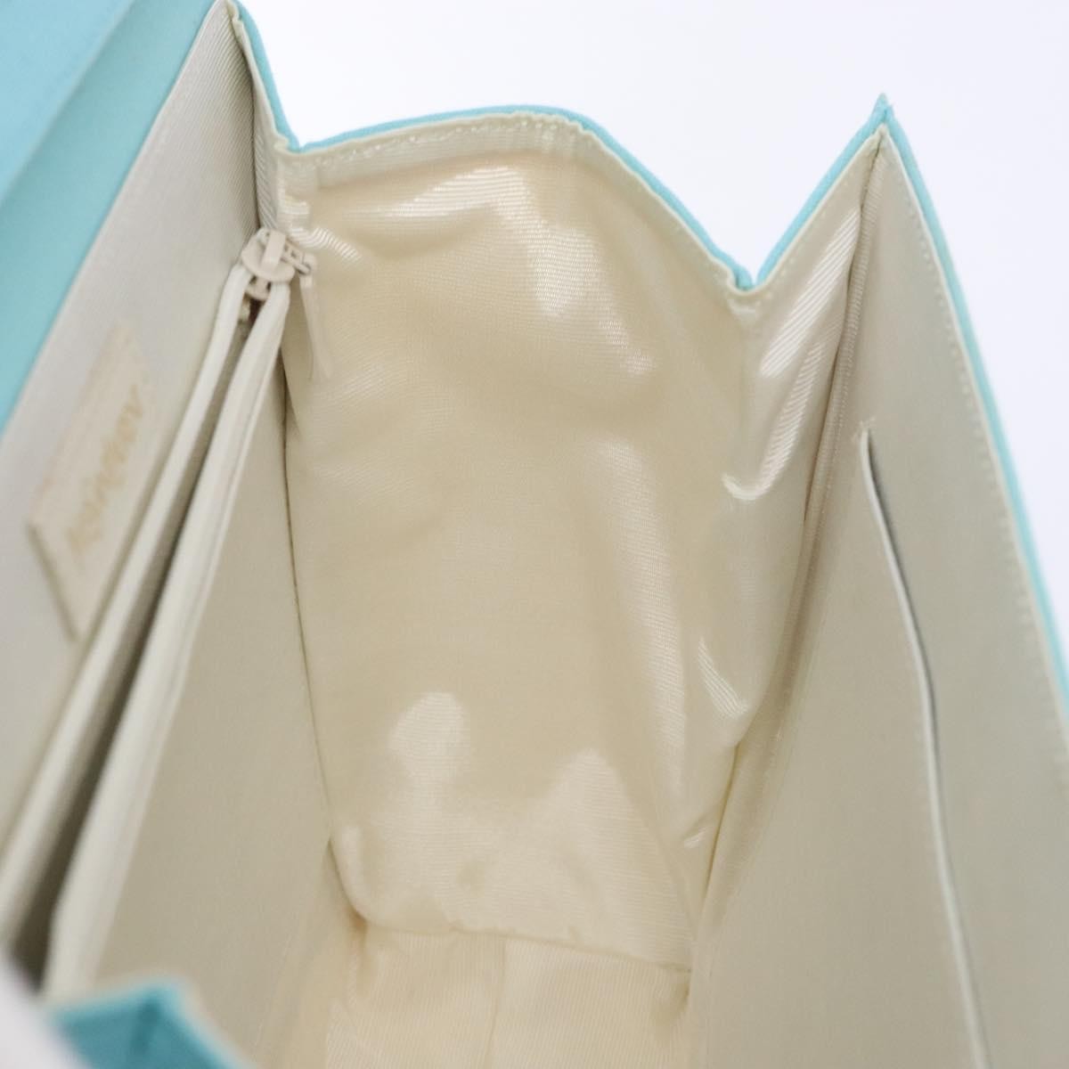 Saint Laurent SAINT LAURENT Shoulder Bag Canvas Light Blue Authentic BA5491