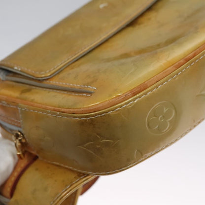 Louis Vuitton LOUIS VUITTON Monogram Vernis Fulton Waist bag Gris M91041 LV Authentic yk17565