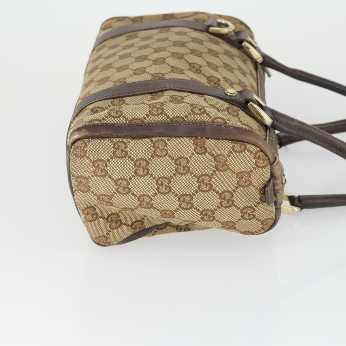 Gucci GUCCI GG Canvas Shoulder Bag 2 Set Baby Blue Beige Authentic 172063