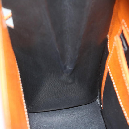 MORABITO MORABITO Scalar 28 Hand Bag Leather Orange Authentic am5465