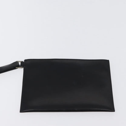 Prada PRADA Tote Bag Leather Black Authentic gh1848