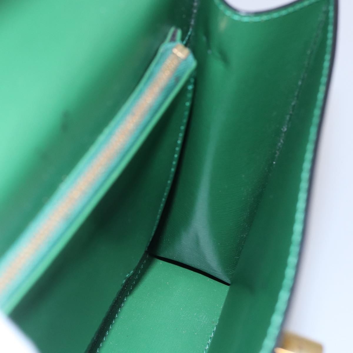 Louis Vuitton LOUIS VUITTON Epi Malesherbes Hand Bag Green M52374 LV Authentic 145346