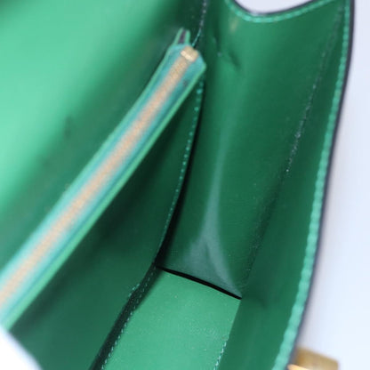 Louis Vuitton LOUIS VUITTON Epi Malesherbes Hand Bag Green M52374 LV Authentic 145346