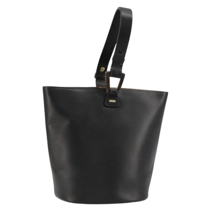 Gucci GUCCI Hand Bag Leather Black Authentic 71508