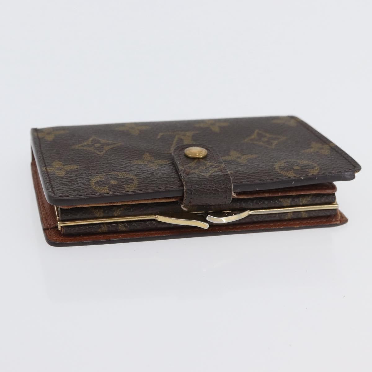 Louis Vuitton LOUIS VUITTON Monogram Porte Monnaie Billets Viennois Wallet M61663 Authentic BA11514 Bag