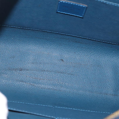 Louis Vuitton LOUIS VUITTON Epi Dauphine GM Pouch Blue M48435 LV Authentic 172381 Bag