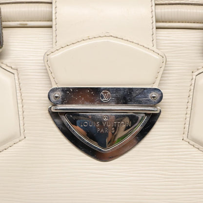 Louis Vuitton LOUIS VUITTON Epi Boring Montaigne GM Hand Bag White Yvoire M5931J LV Authentic 87942