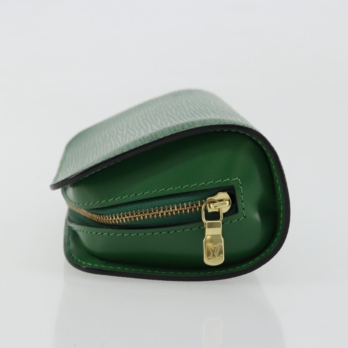 Louis Vuitton LOUIS VUITTON Epi Dauphine PM Cosmetic Pouch Green M48444 LV Authentic BA12760 Bag