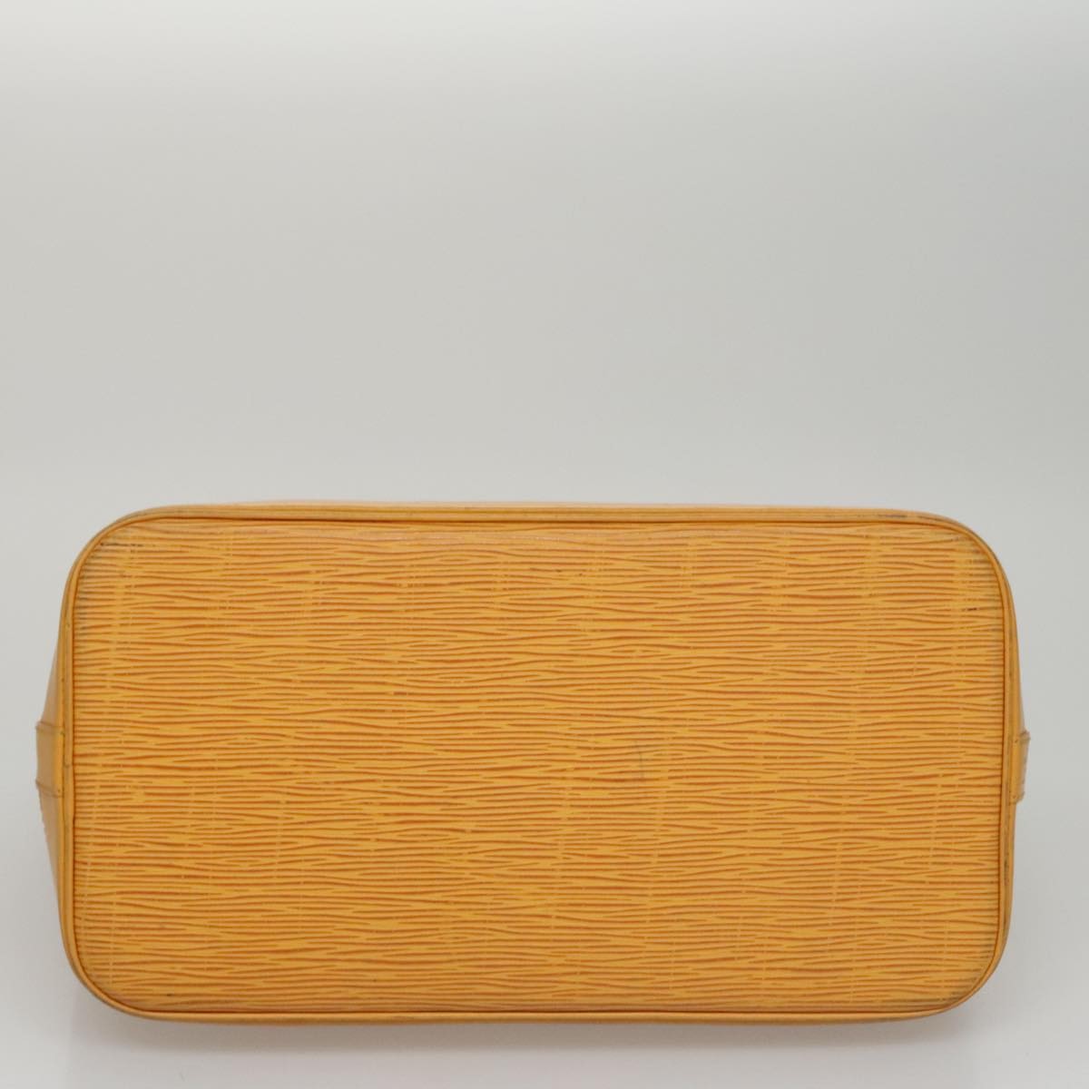 Louis Vuitton LOUIS VUITTON Epi Alma Hand Bag Yellow M52149 LV Authentic 107462