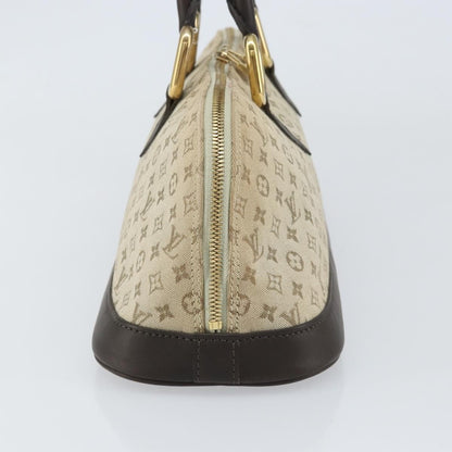 Louis Vuitton LOUIS VUITTON Monogram Mini Alma Ron Hand Bag Khaki M92206 LV Authentic 158341