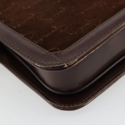Givenchy GIVENCHY Shoulder Bag Suede Brown Gold Authentic bs35122