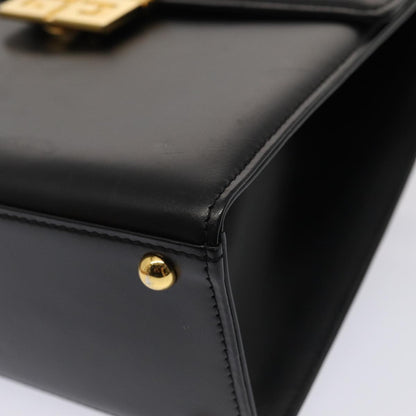 Givenchy GIVENCHY Hand Bag Leather Black Authentic am6590
