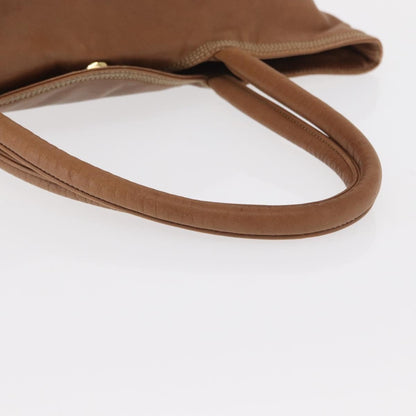 Loewe LOEWE Anagram Tote Bag Leather Brown Gold Authentic 151671