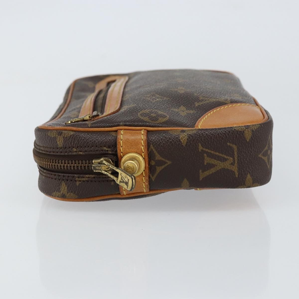 Louis Vuitton LOUIS VUITTON Monogram Marly Dragonne GM Clutch Bag M51825 LV Authentic gh1586