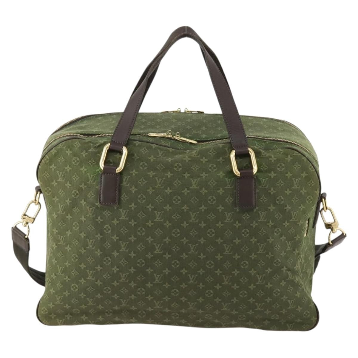 Louis Vuitton LOUIS VUITTON Monogram Mini Claudine Boston Bag TST Khaki M42332 LV Authentic 171769