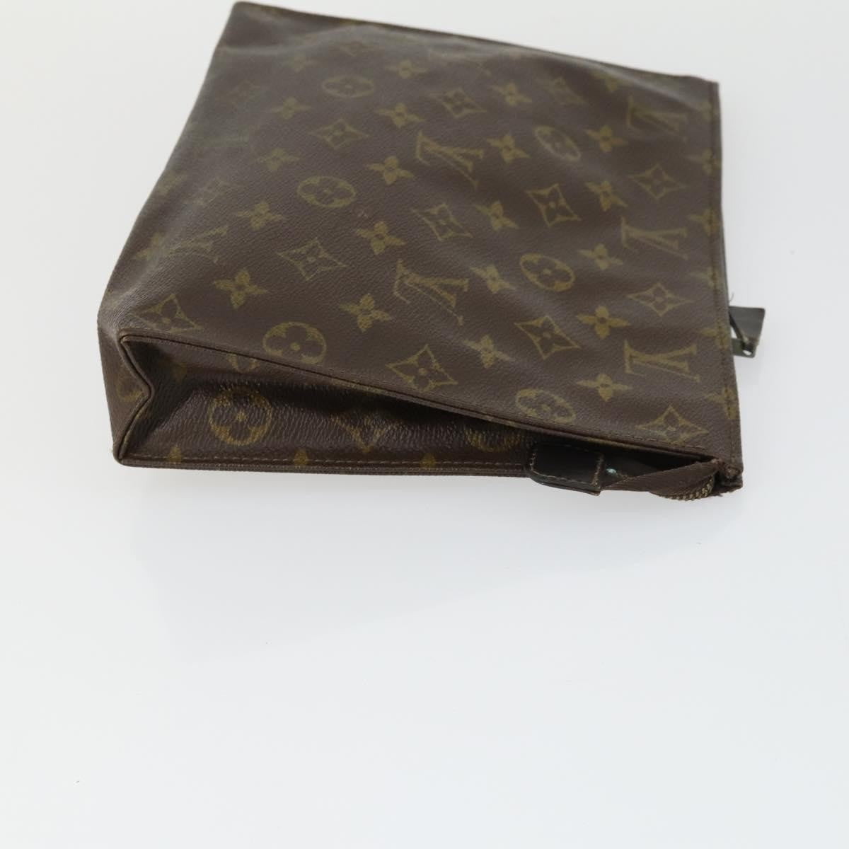 Louis Vuitton LOUIS VUITTON Monogram Clutch Bag 3 Set LV Authentic bs33347