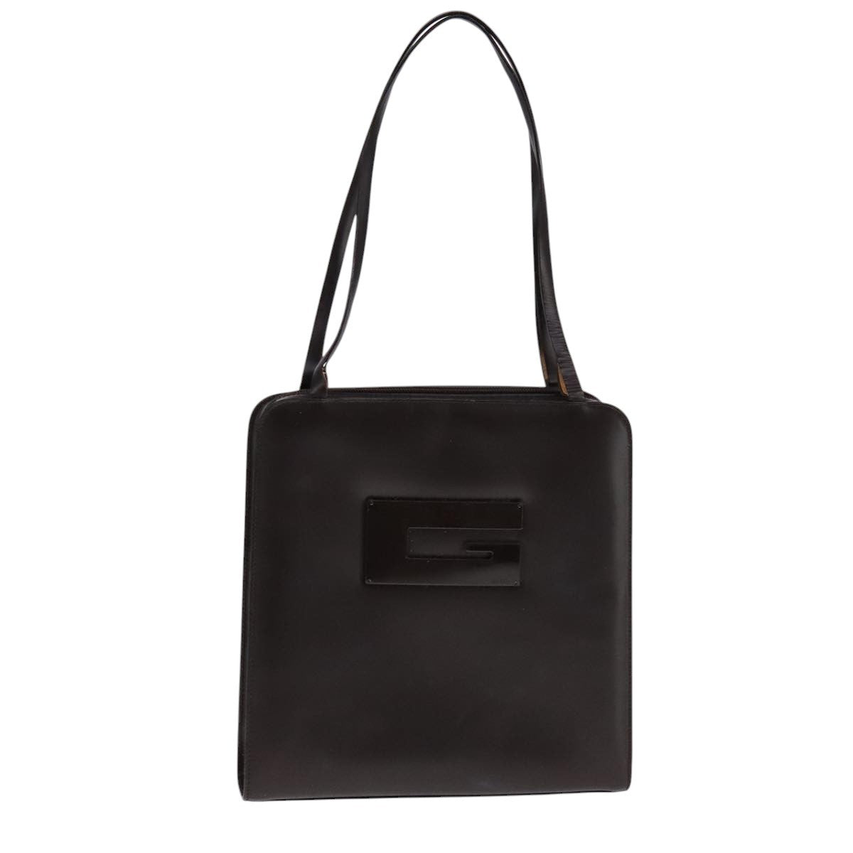 Gucci GUCCI Shoulder Bag Patent leather Brown 002 1007 3444 Authentic ep7129
