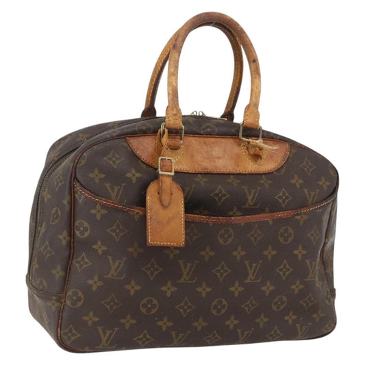 Louis Vuitton LOUIS VUITTON Monogram Deauville Hand Bag M47270 LV Authentic 158279