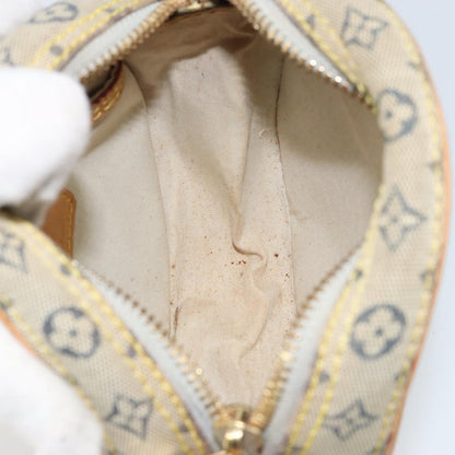 Louis Vuitton LOUIS VUITTON Monogram Mini Jeanne PM Shoulder Bag Blue M92001 LV Authentic 164196