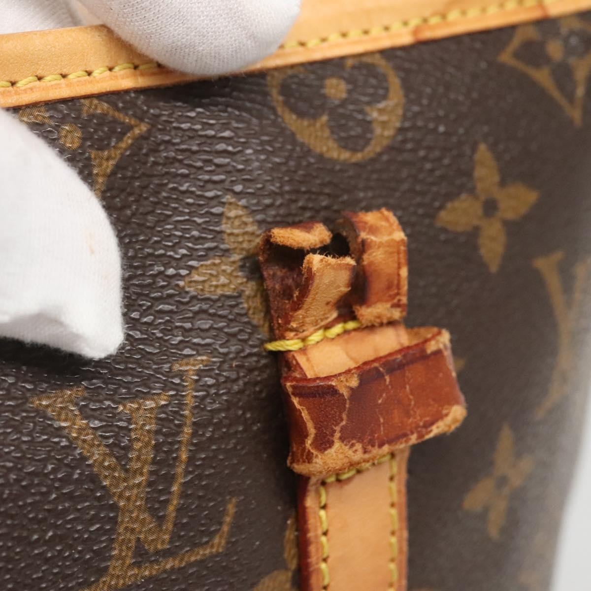 Louis Vuitton LOUIS VUITTON Monogram Bucket GM Shoulder Bag M42236 LV Authentic 71488