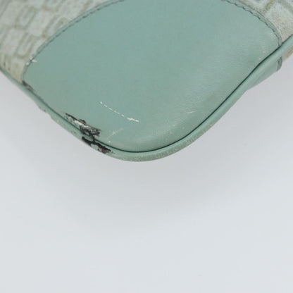 Gucci GUCCI Shoulder Bag Suede Light Blue Gold 001 4057 Authentic ep12851
