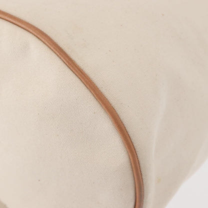Hermès Hermès HERMES Porochon Mimir GM Shoulder Bag Canvas White Gold Authentic ka758