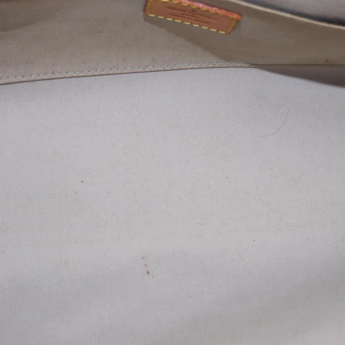 Louis Vuitton LOUIS VUITTON Monogram Vernis Roxbury Drive Hand Bag Perle M91374 LV Authentic 156779
